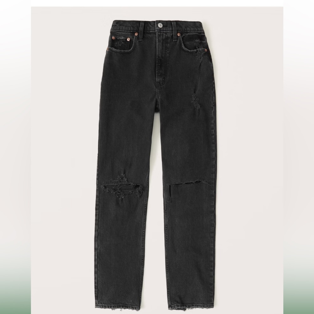 Abercrombie Ultra High Rise 90s Straight Jeans 29 / 8 extra short (XS)